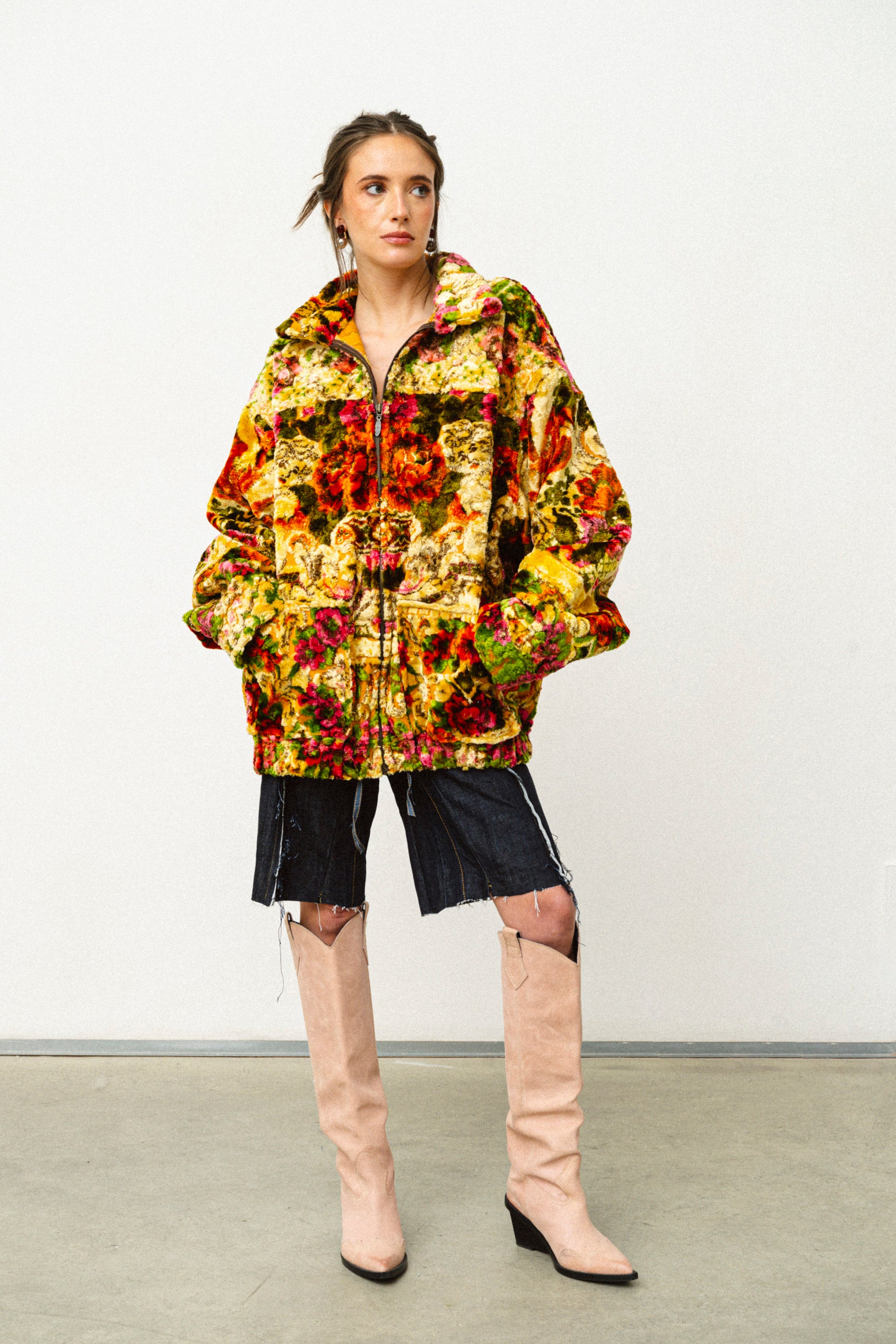 SACRA BROCCATO JACKET