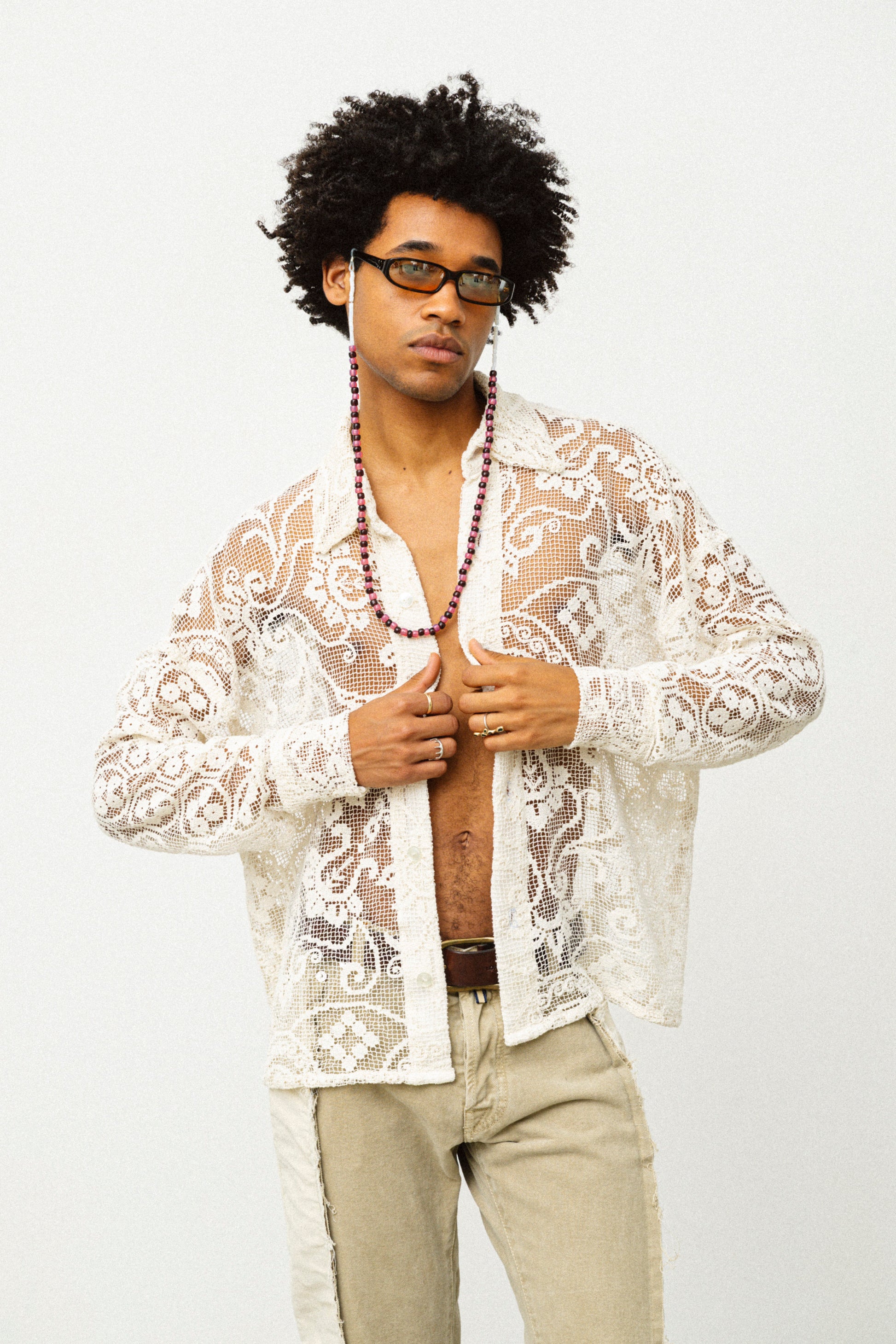 BRODERIE LS SHIRT
