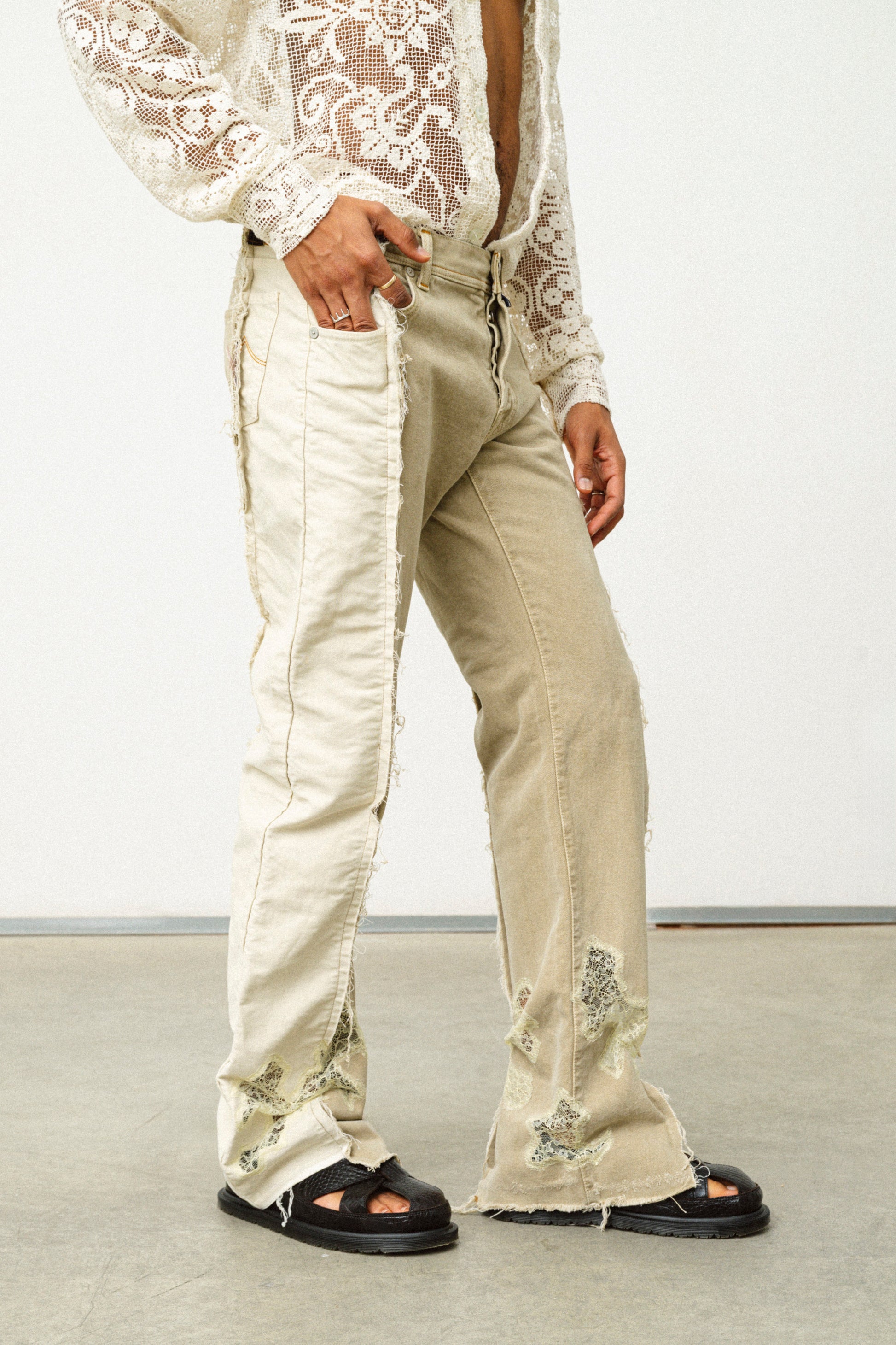 PANTALONI IN DENIM LUX