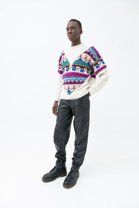 DIMENTICATO WHITE SWEATER