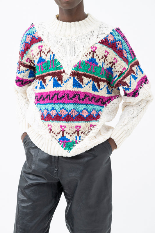 DIMENTICATO WHITE SWEATER