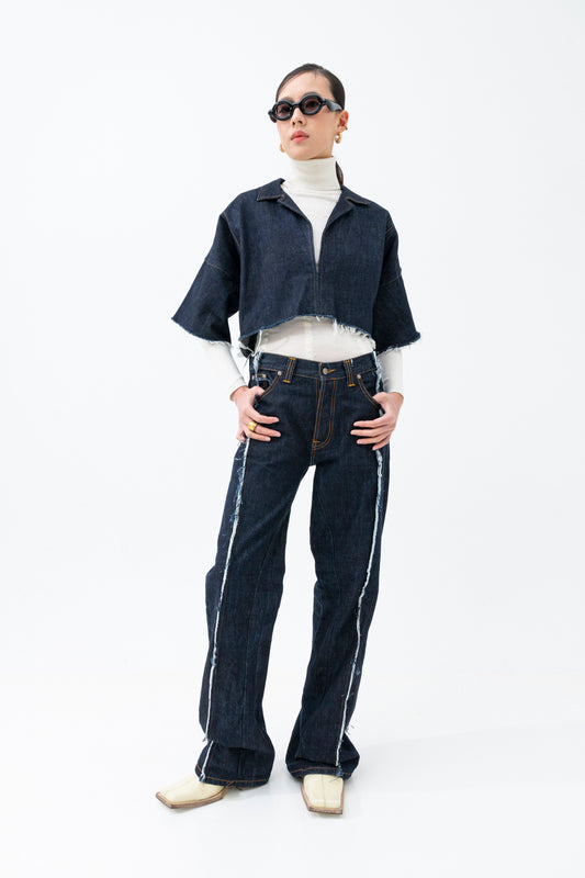 RAW DENIM PANTS