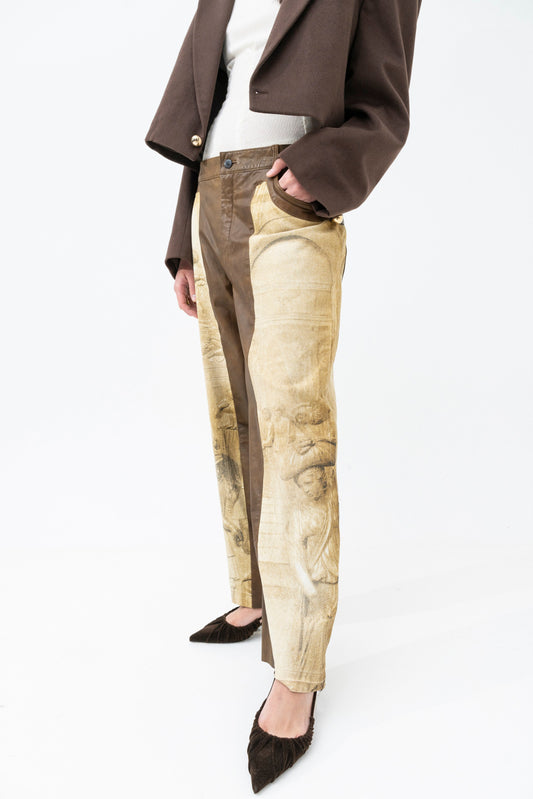 RINASCIMENTO LEATHER PANTS