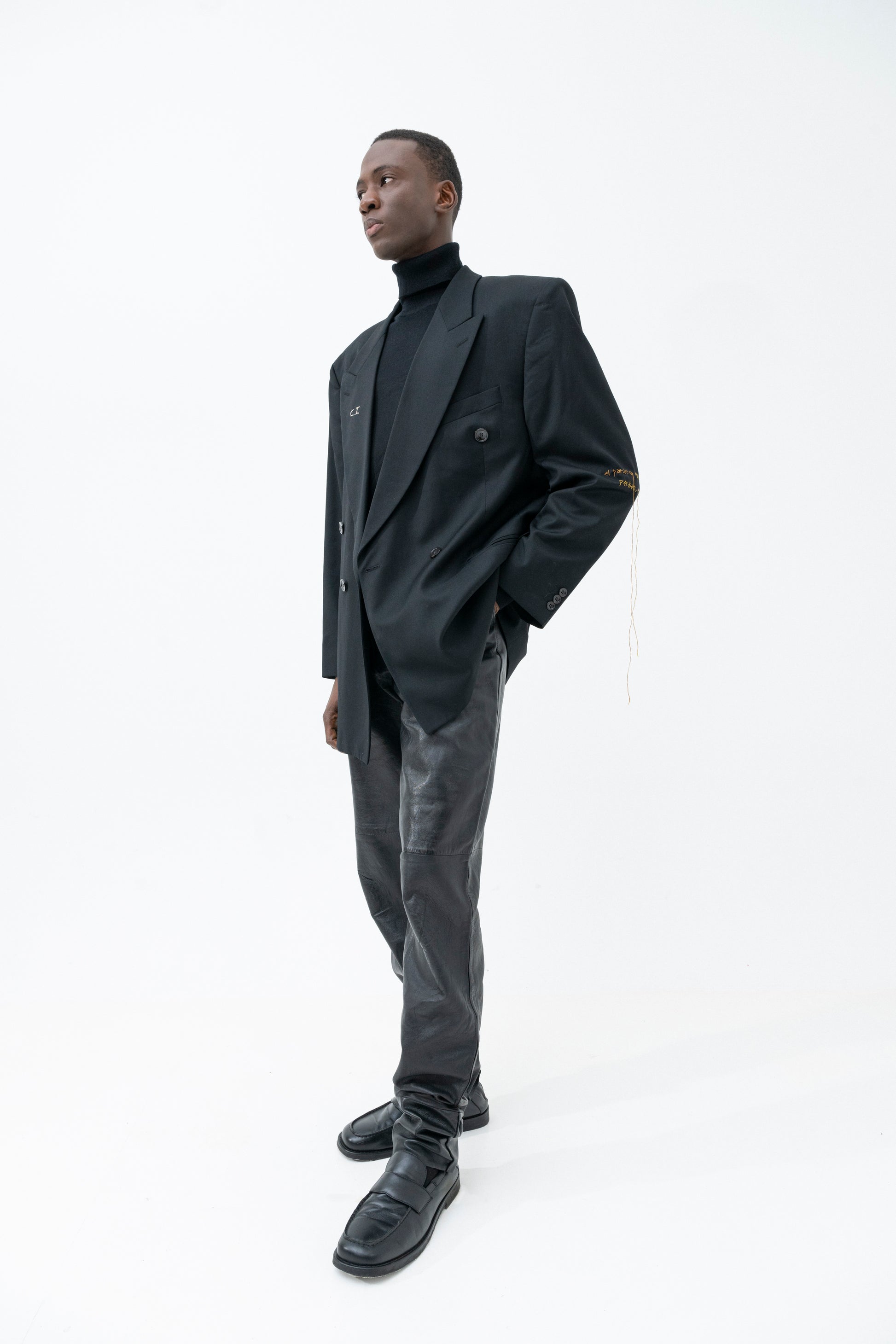 LIMBO PATCH BLAZER BLACK