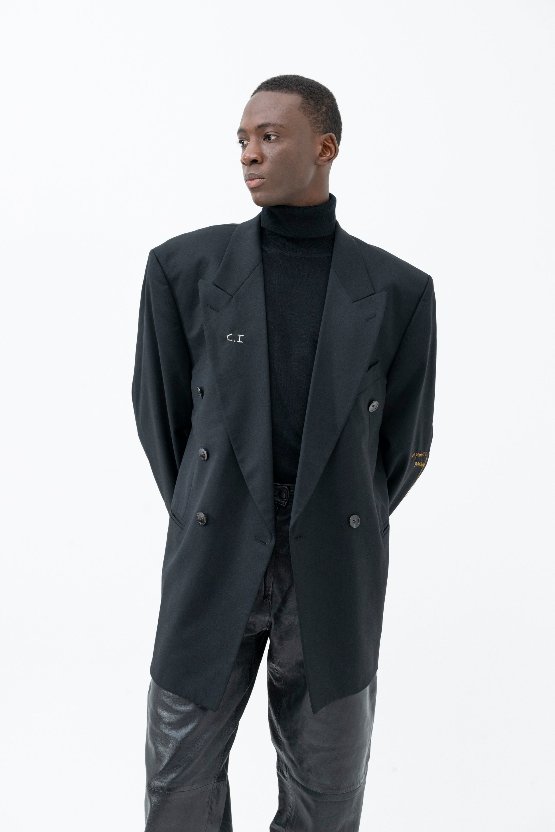 LIMBO PATCH BLAZER BLACK