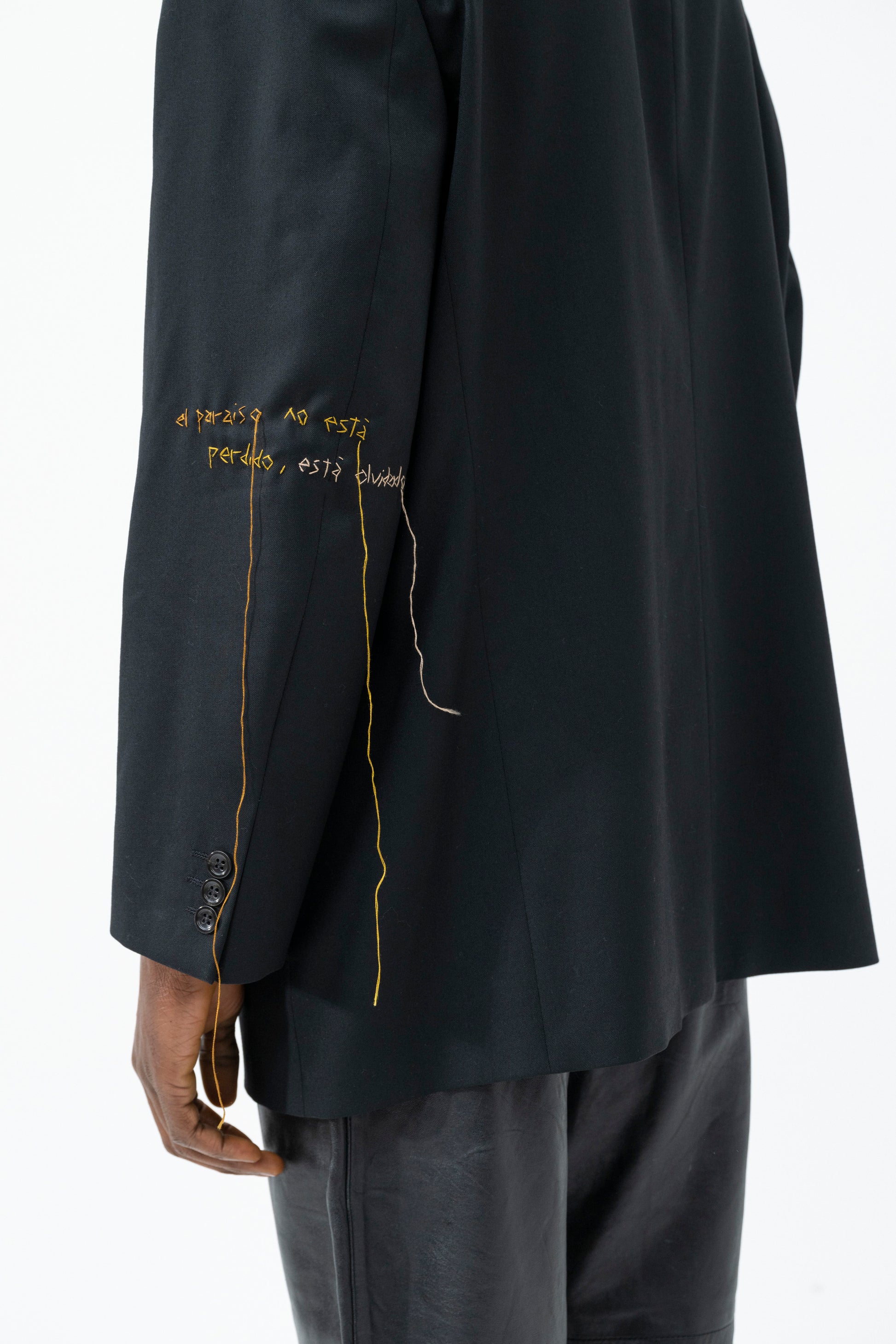 LIMBO PATCH BLAZER BLACK