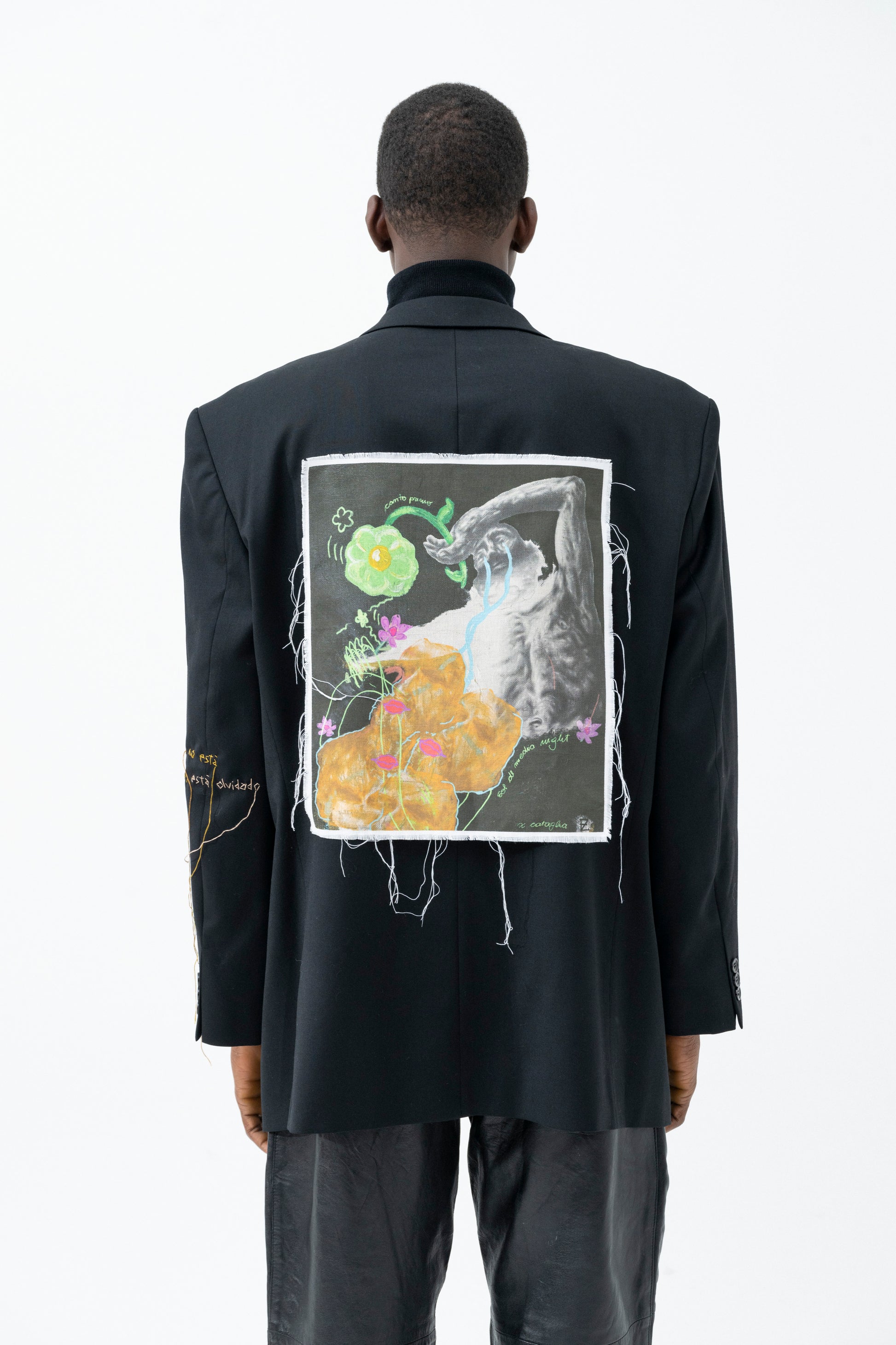 LIMBO PATCH BLAZER BLACK