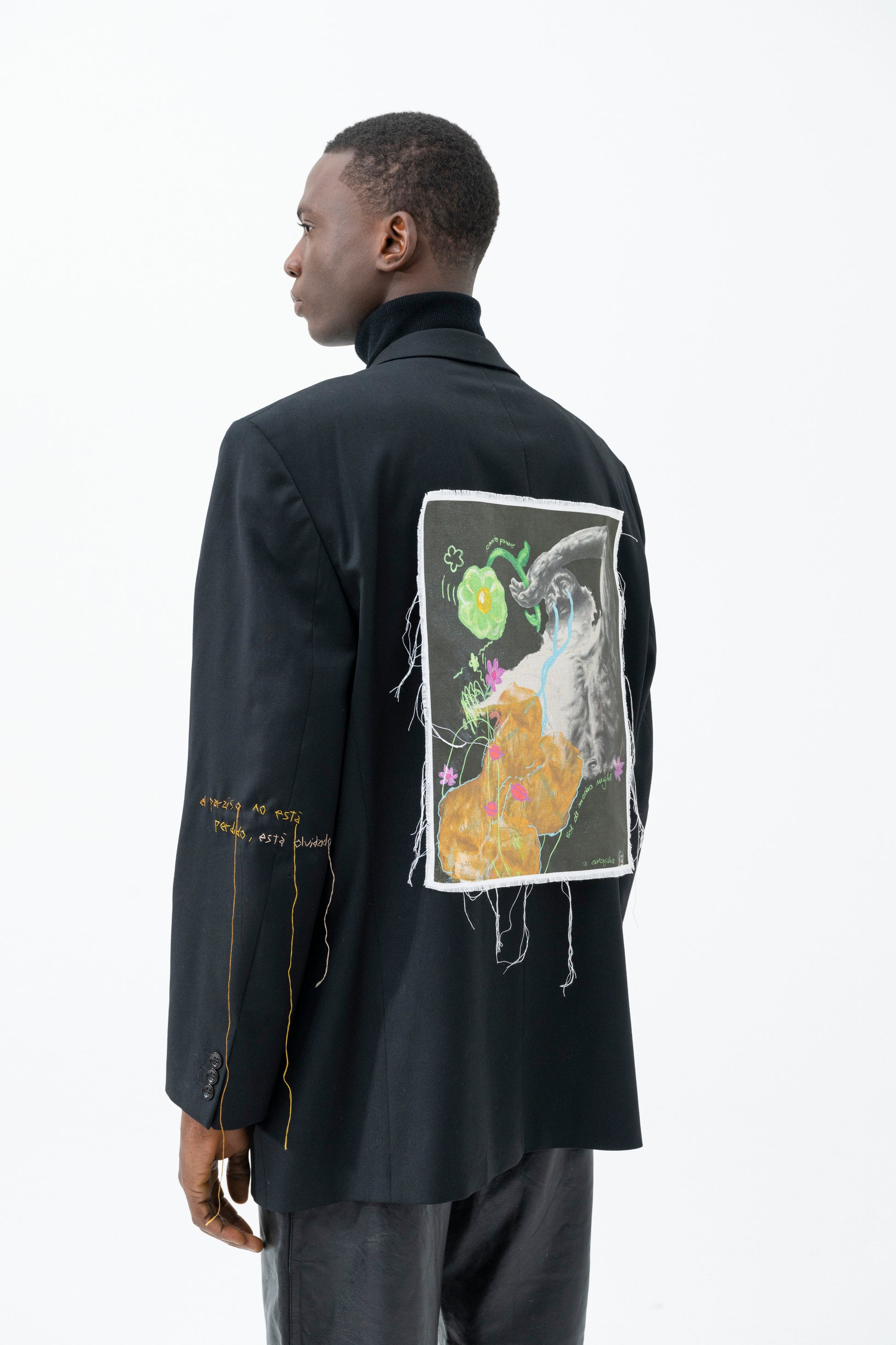 LIMBO PATCH BLAZER BLACK