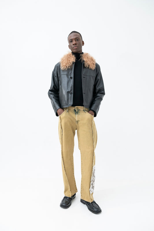 STRAIGHT PATCH PANTS