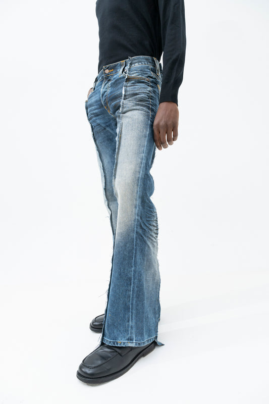 DUSTY DENIM PANTS