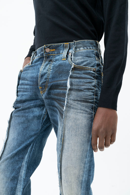 DUSTY DENIM PANTS