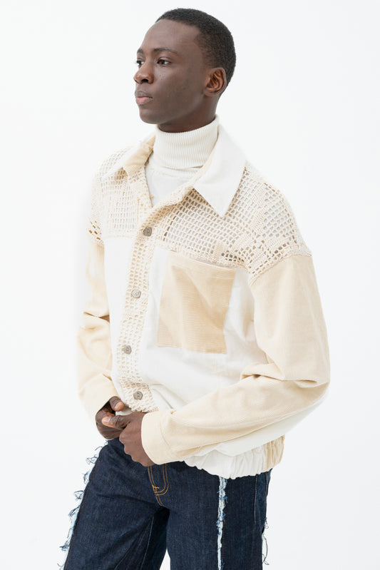 DISCARDED CORDUROY SHACKET