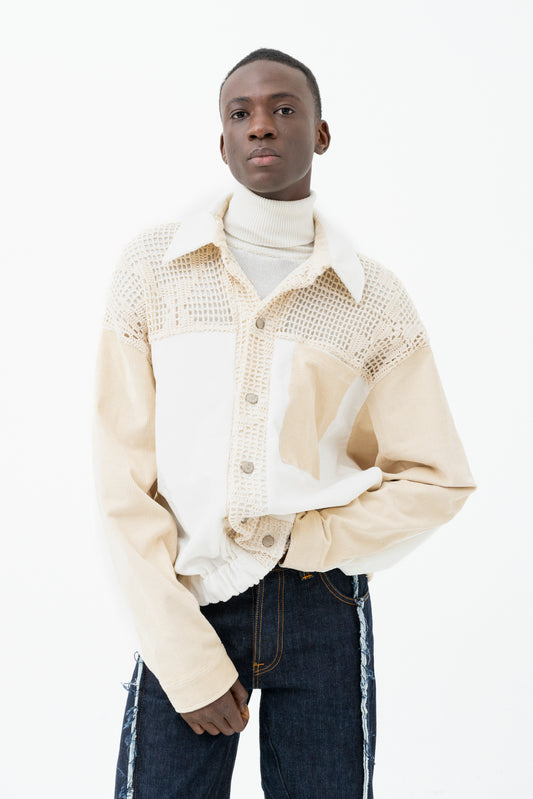 DISCARDED CORDUROY SHACKET