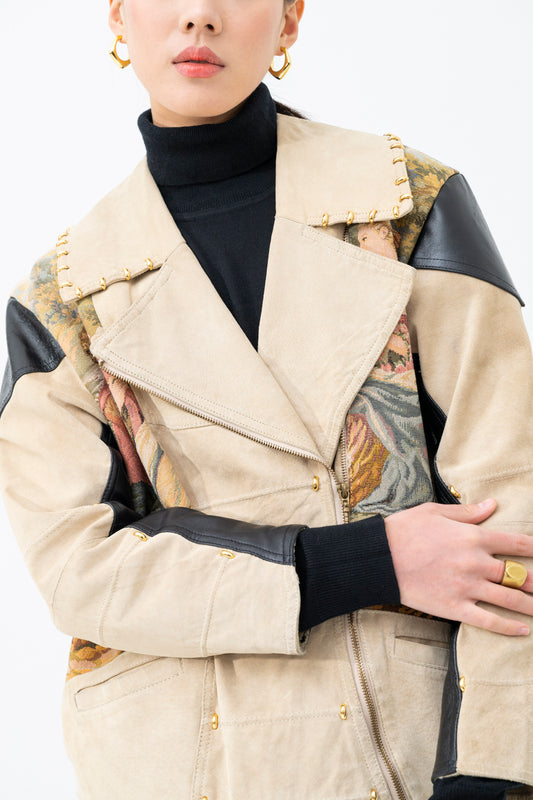 I POEMA LEATHER JACEKT