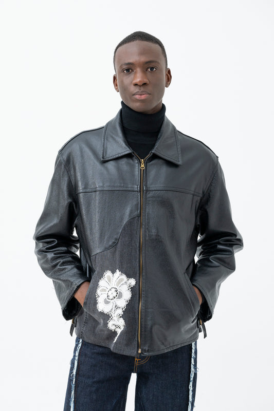 DISCARDED LETHER JACKET
