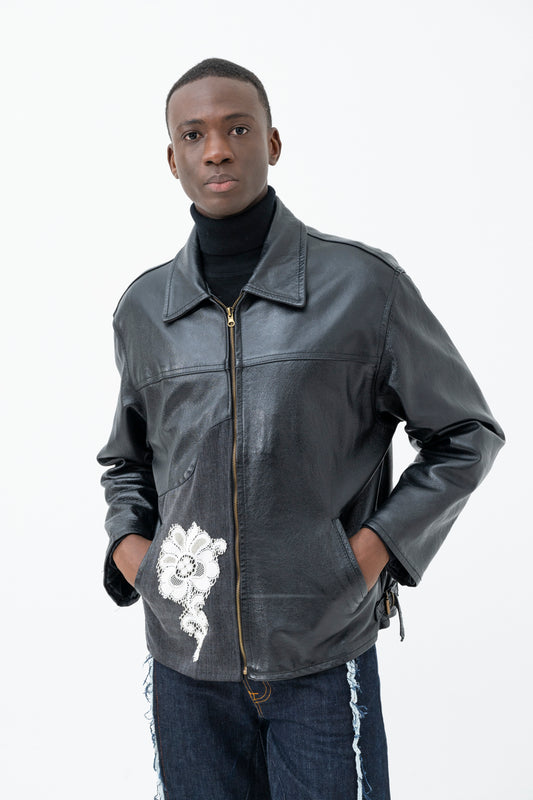 DISCARDED LETHER JACKET