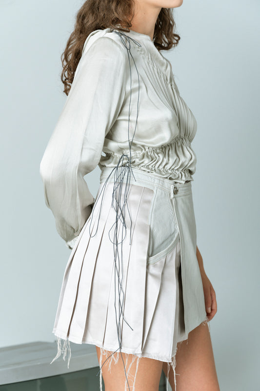 Angel pleated skirt