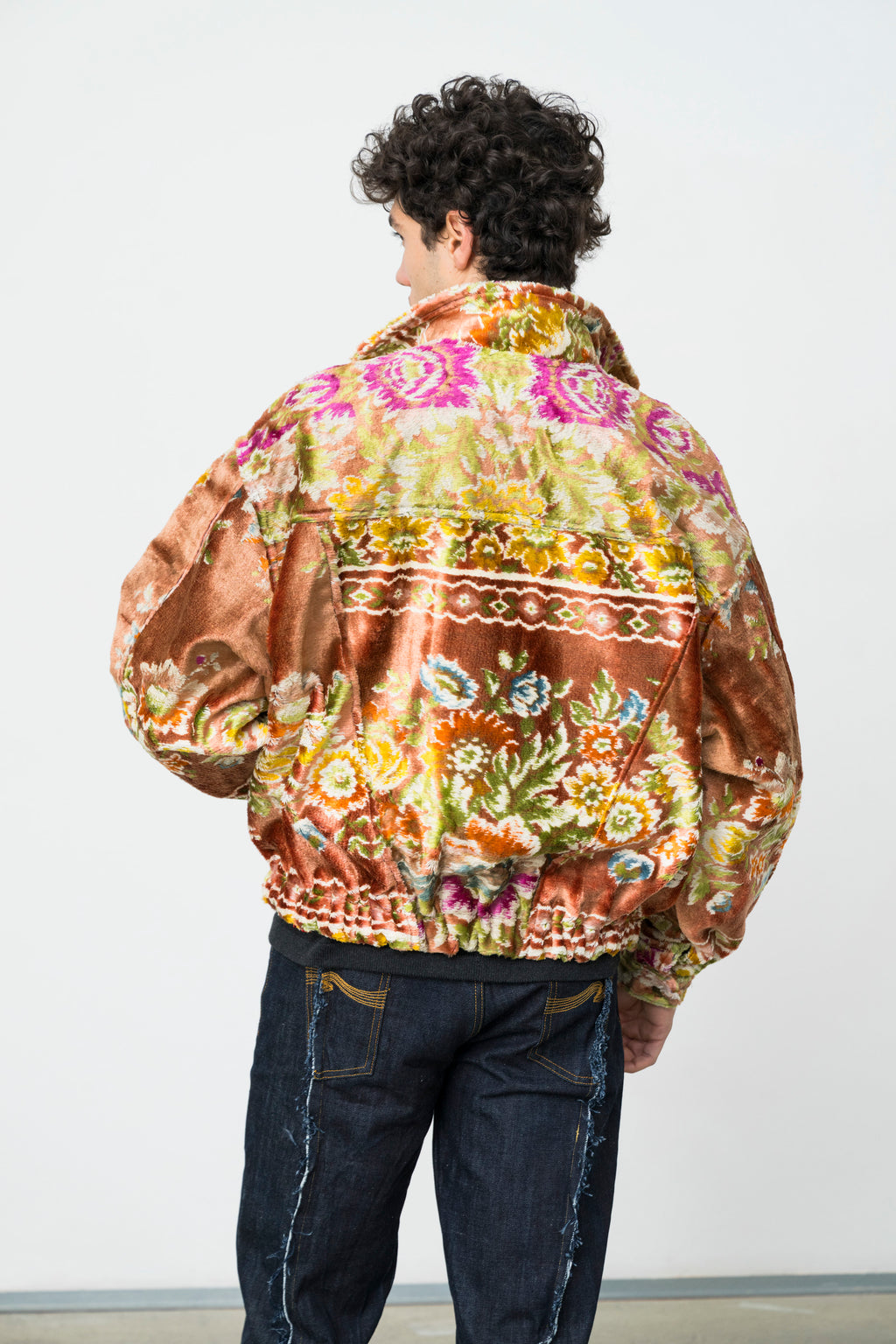 SACRA BROCCATO BOXY JACKET