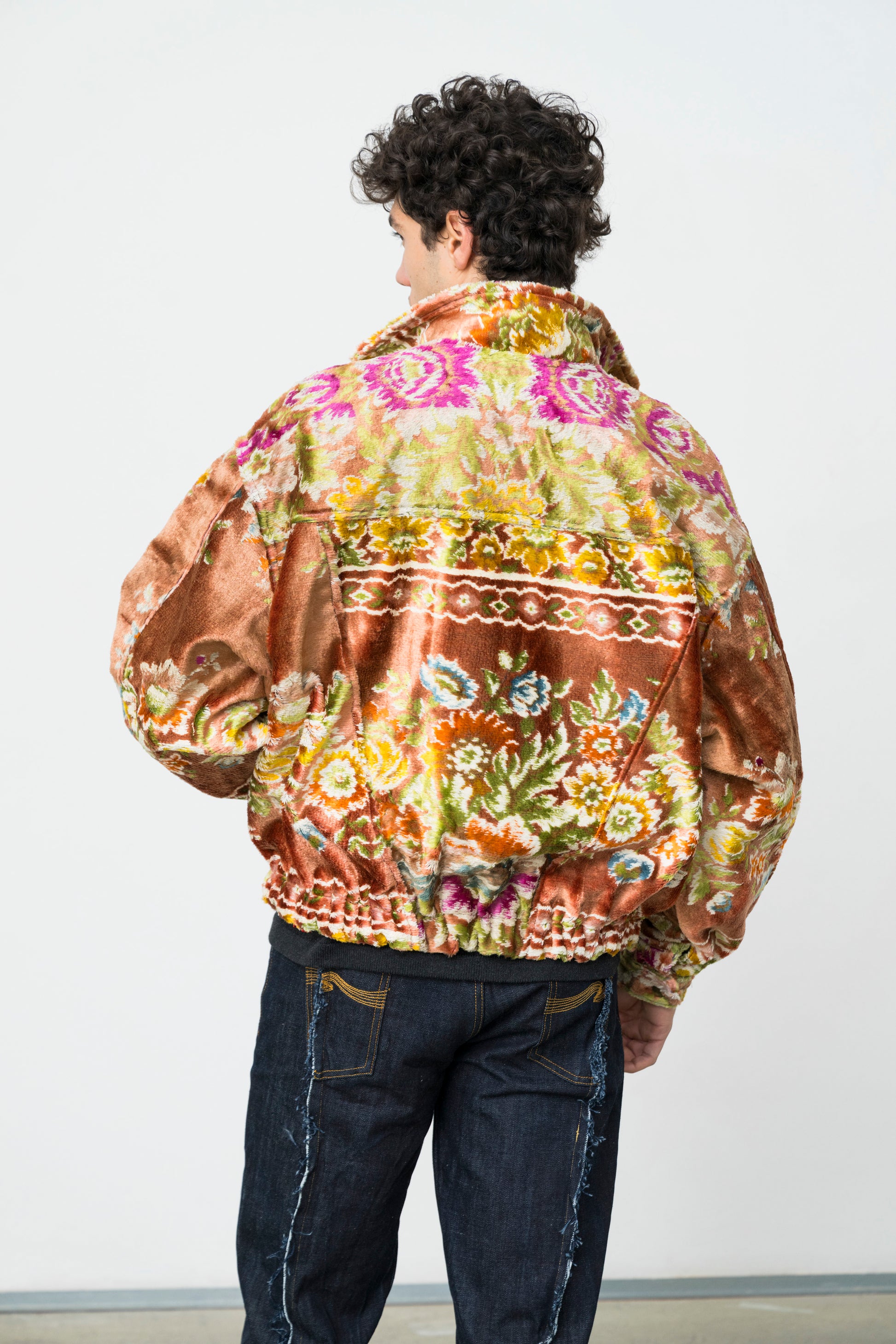 SACRA BROCCATO BOXY JACKET