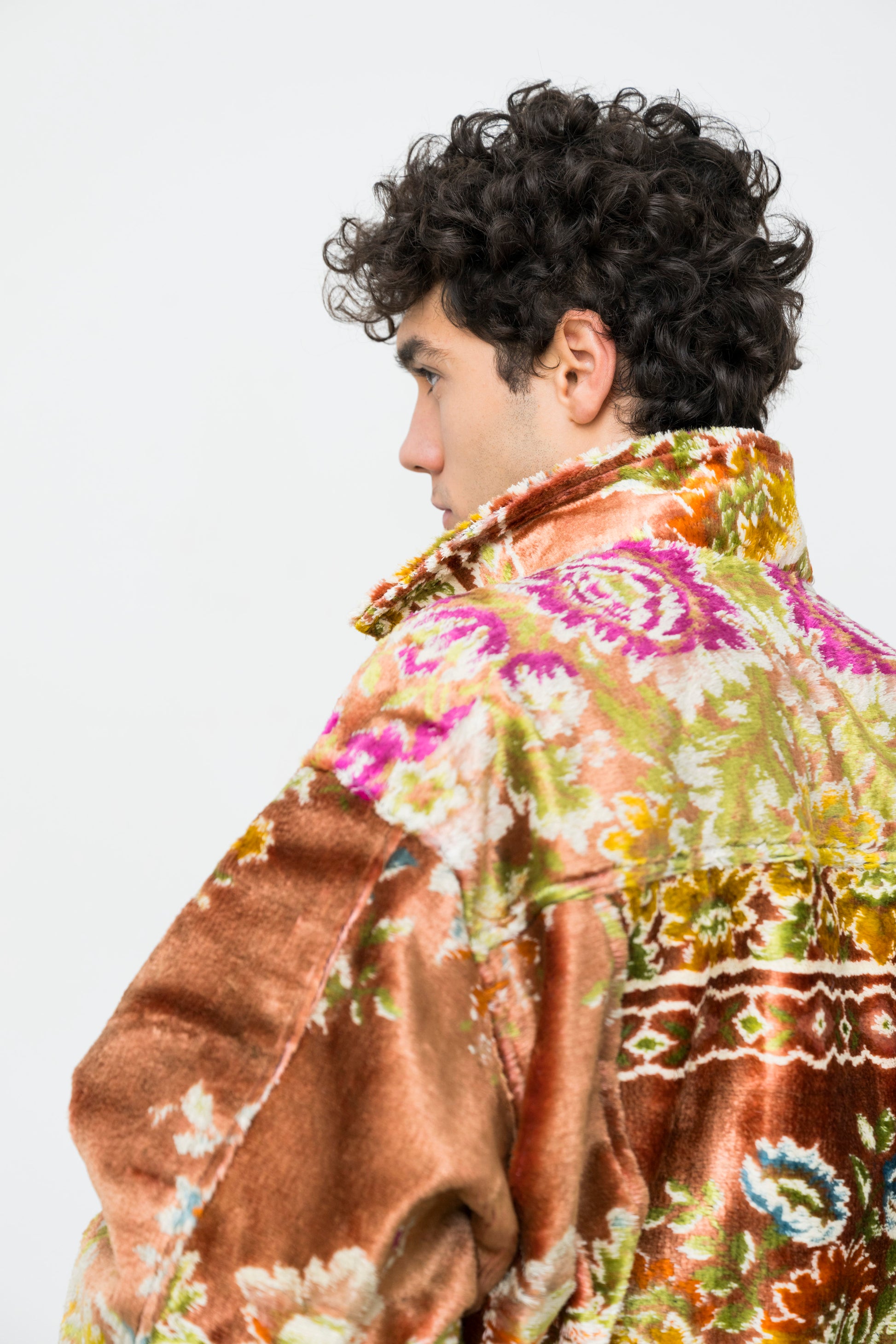 SACRA BROCCATO BOXY JACKET