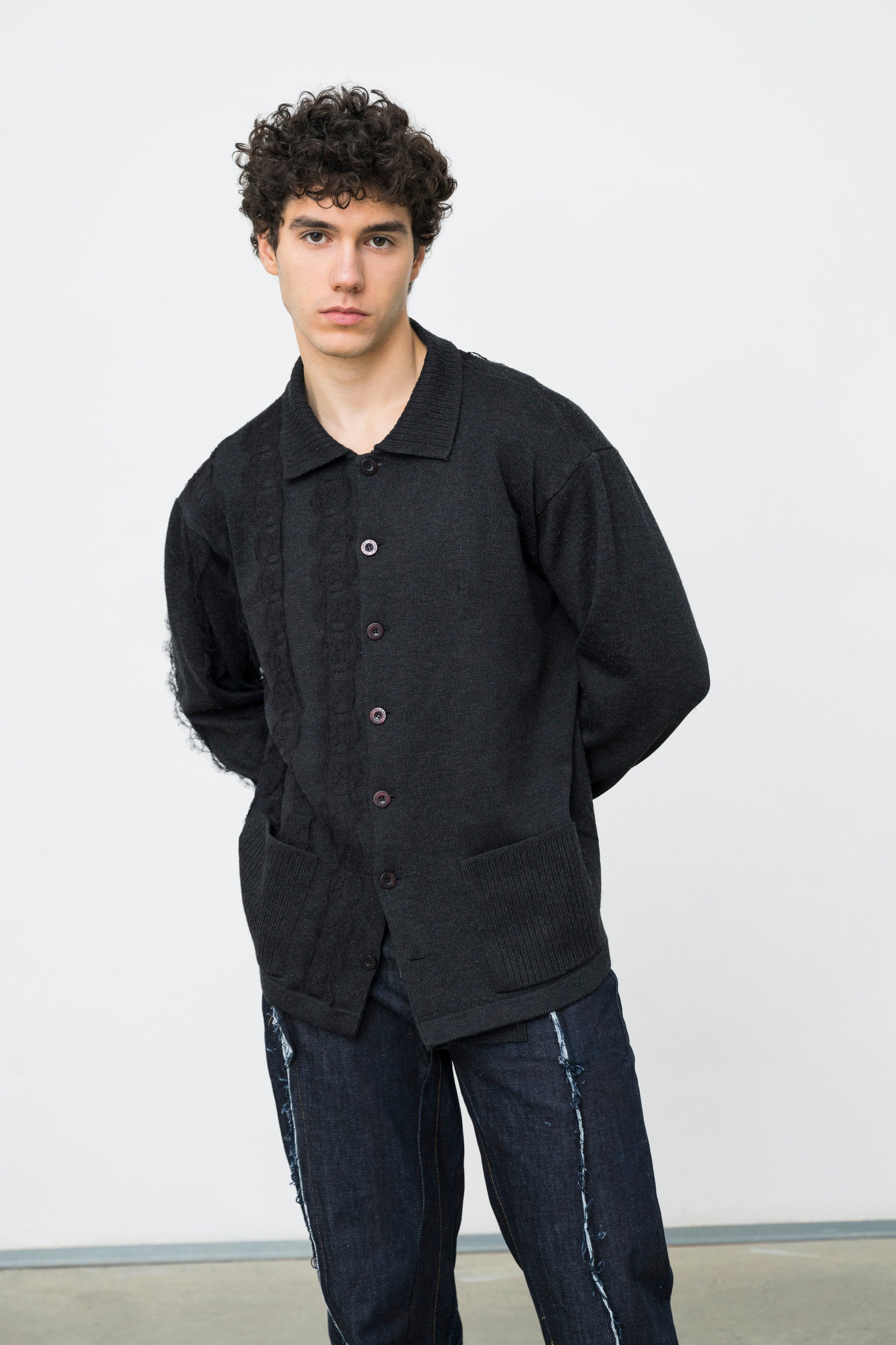 MERLETTO TRIM CARDIGAN