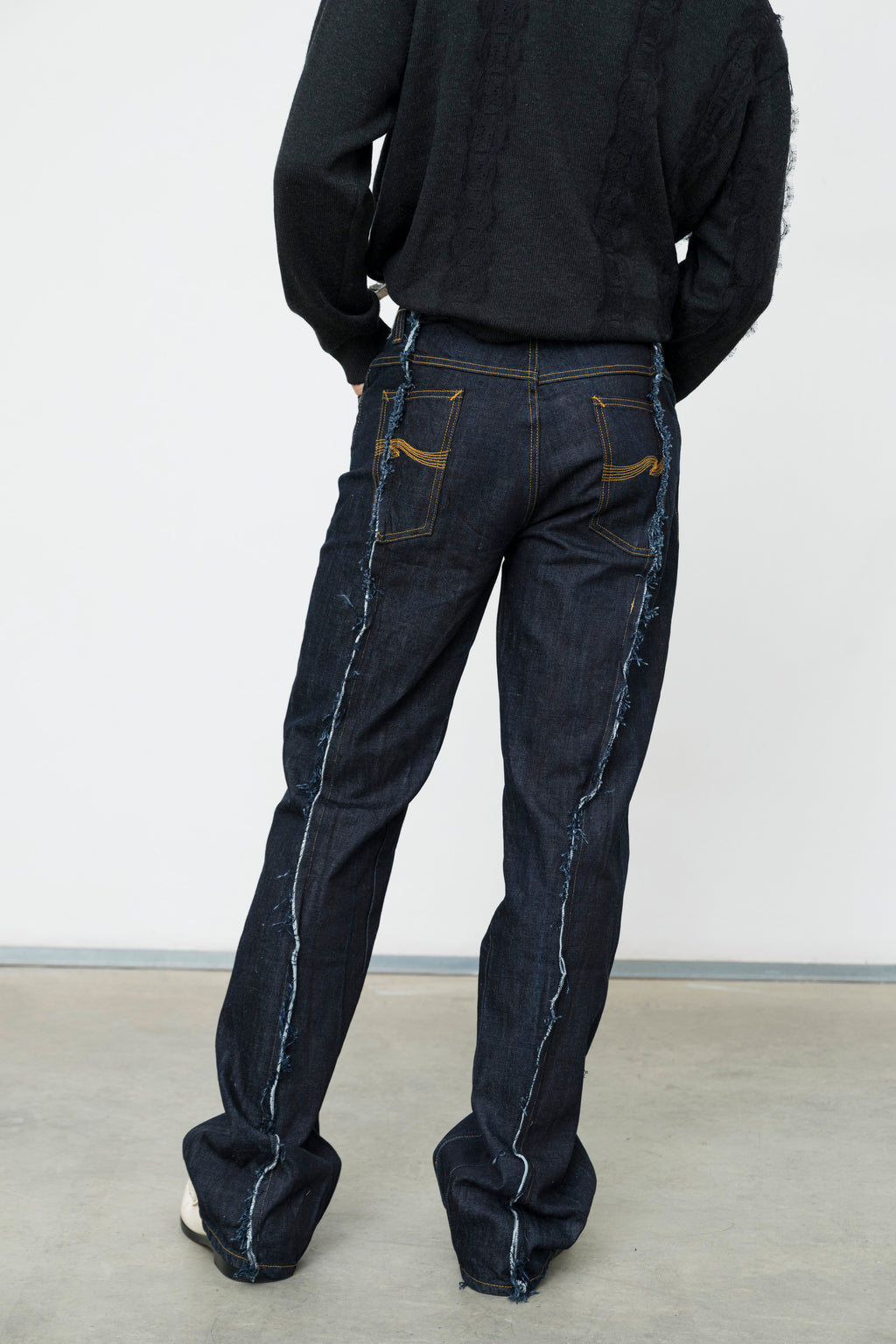 RAW DENIM PANTS