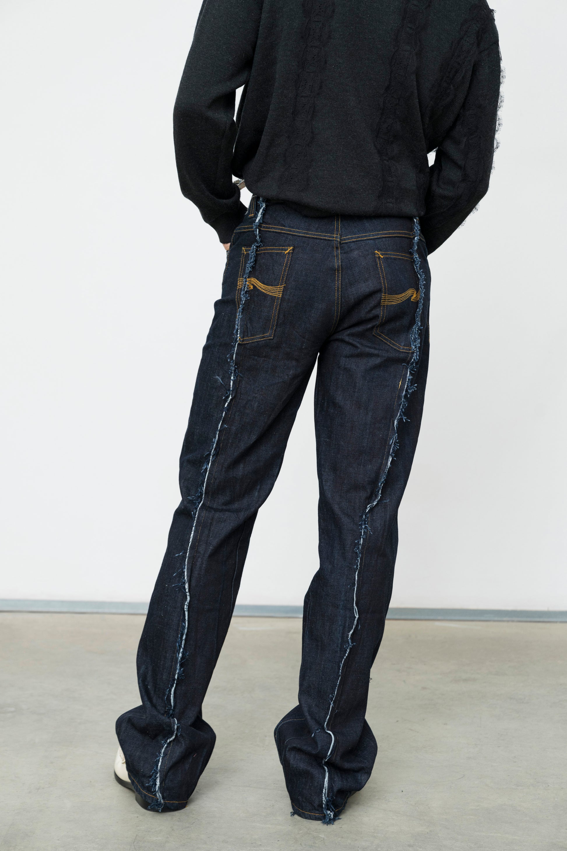 RAW DENIM PANTS