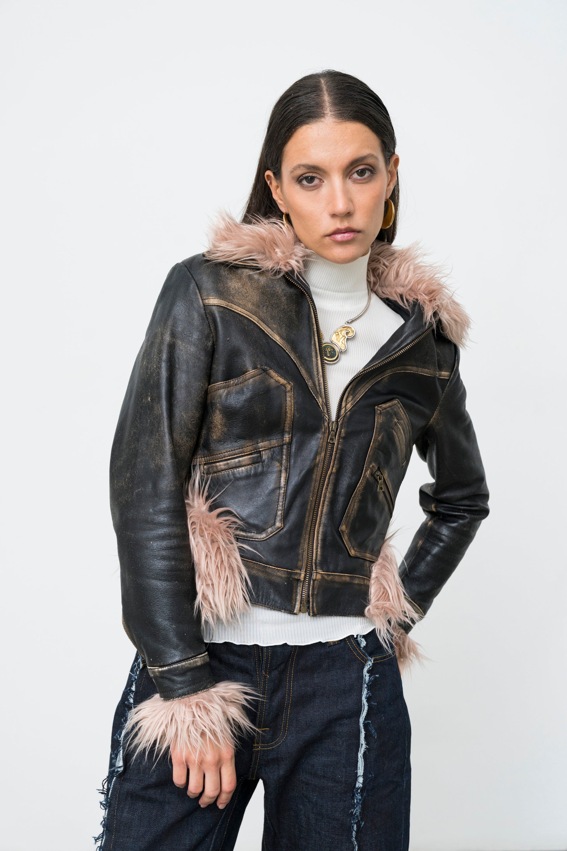 RINASCIMENTO LEATHER JACKET