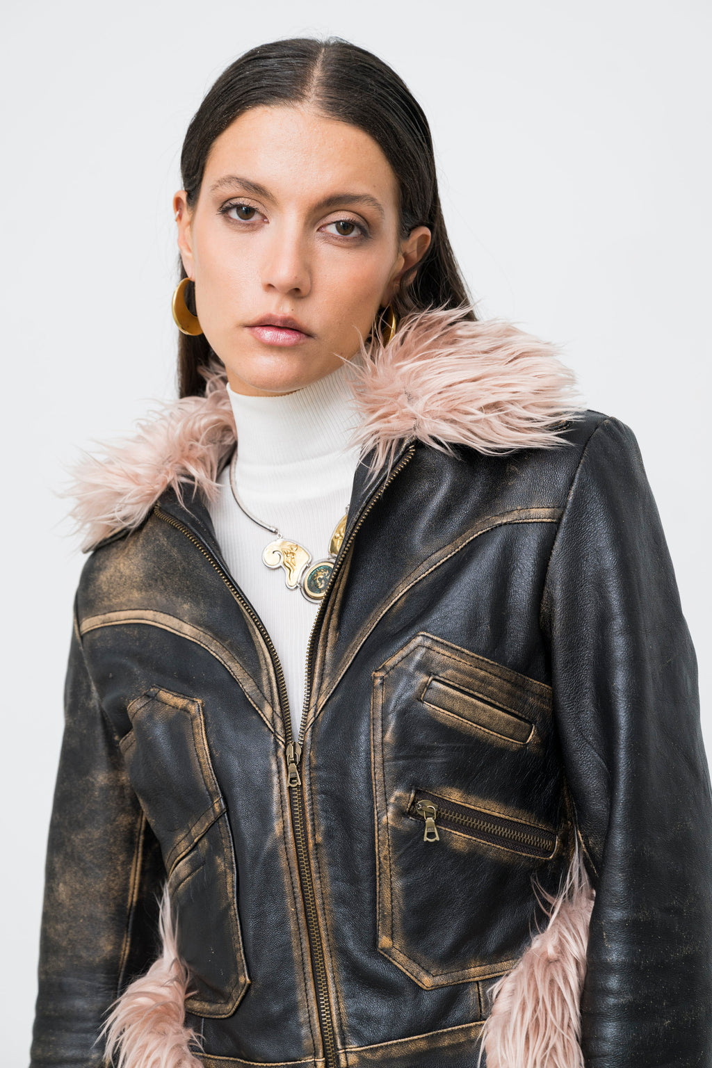 RINASCIMENTO LEATHER JACKET