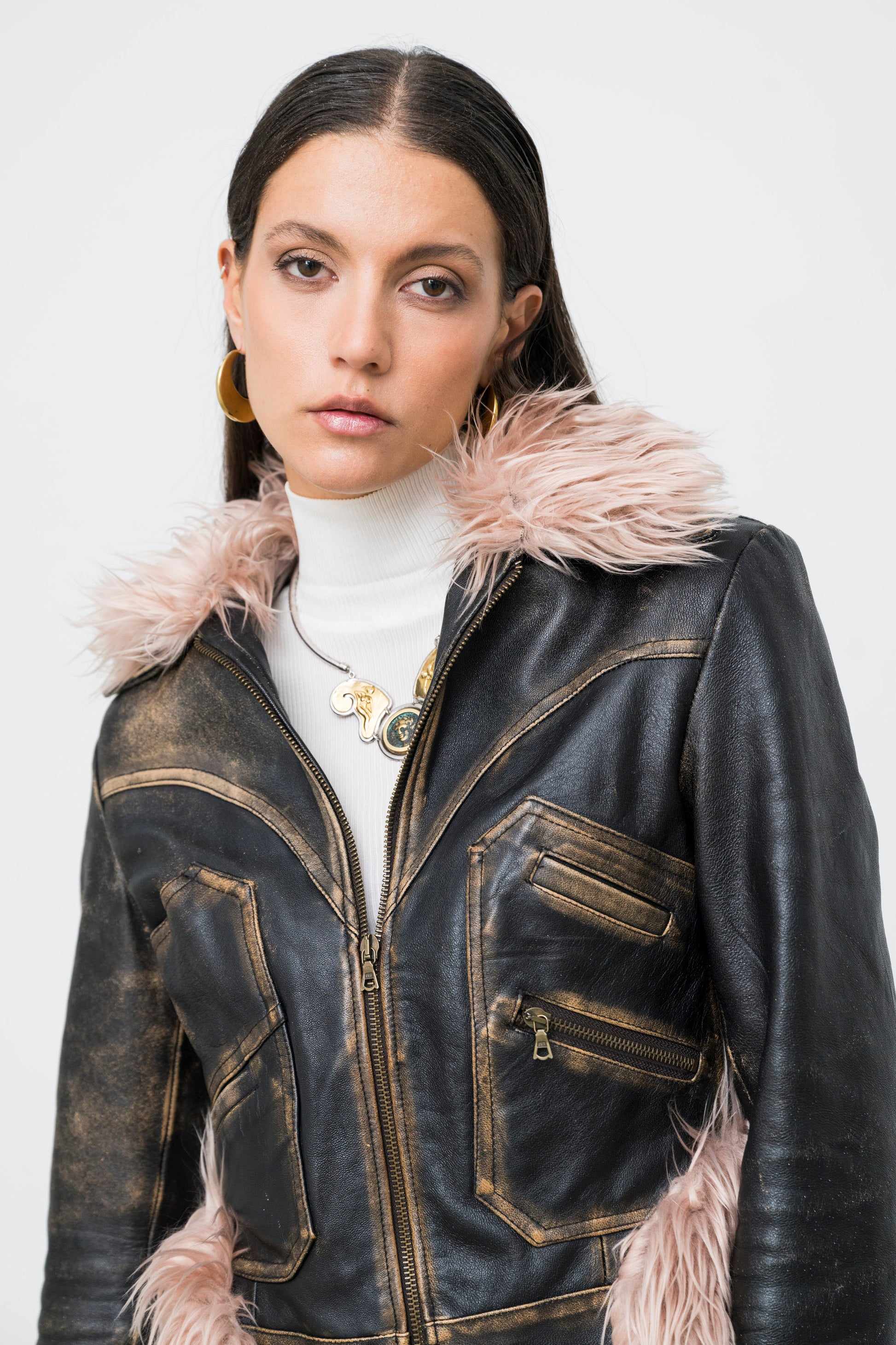RINASCIMENTO LEATHER JACKET
