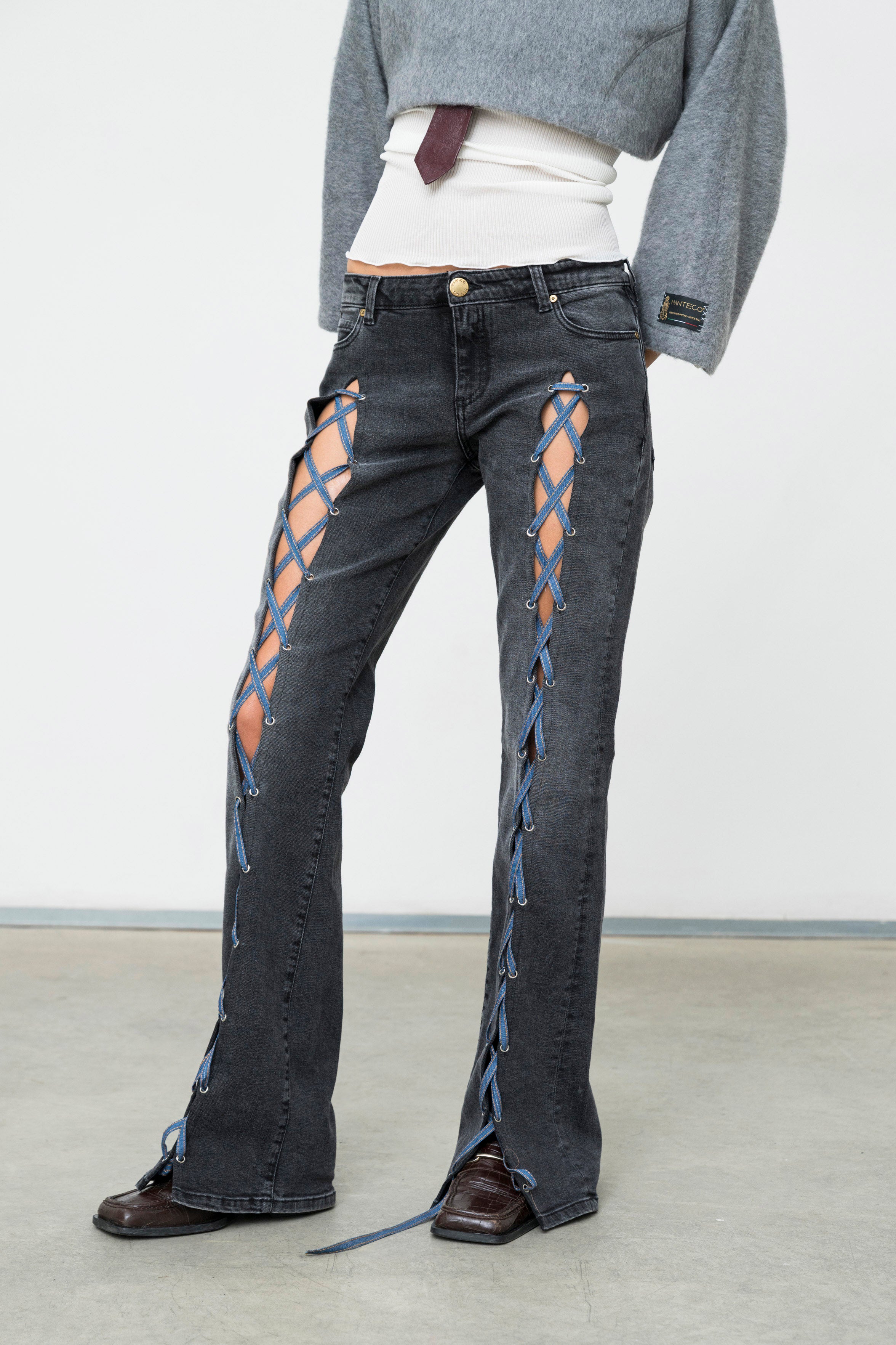 RECYCLE DENIM LOW-RISE DENIM | AVSSC.CA