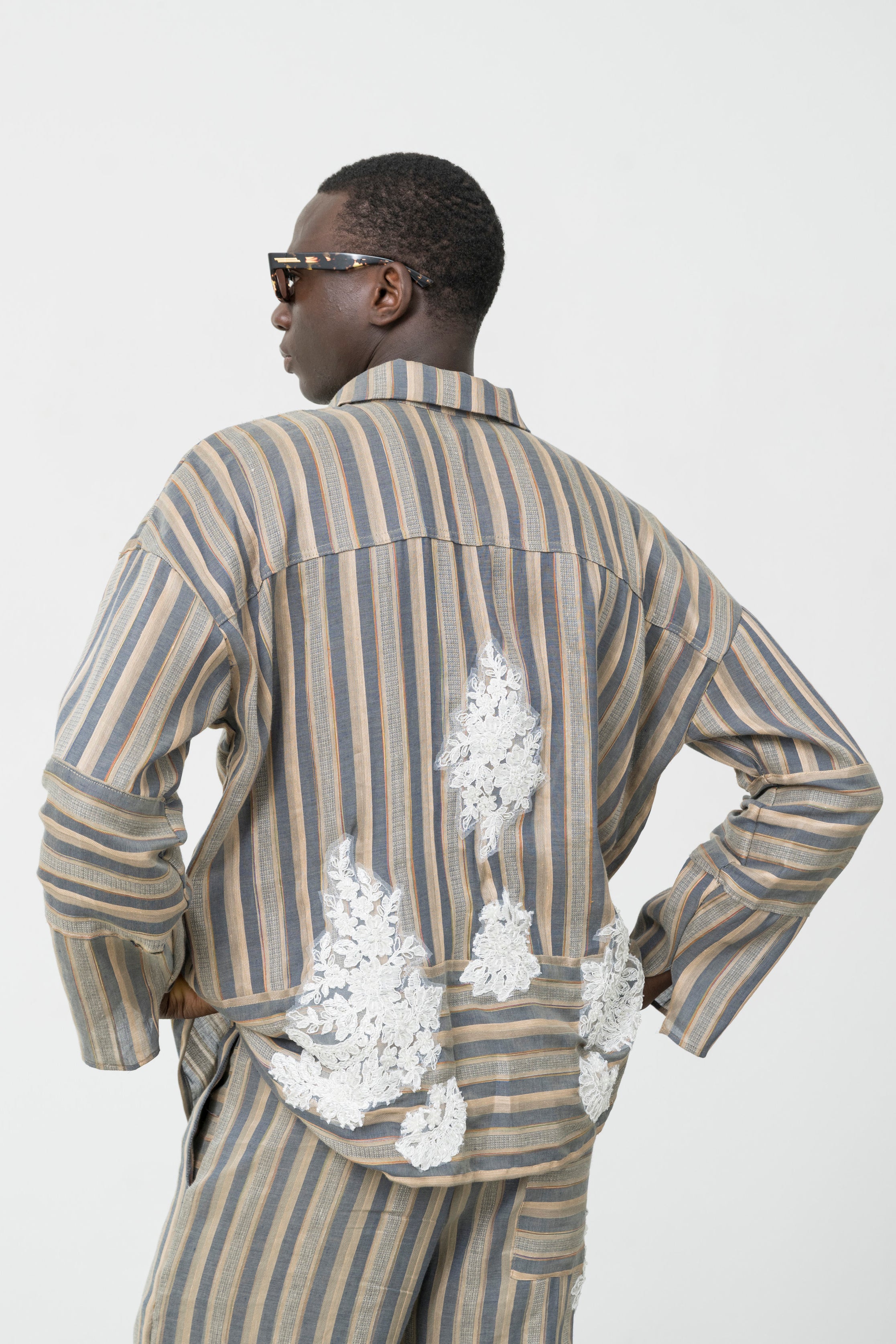 Allegoria Linen Shirt | Upcycled Genderless Shirt – Cantoprimo
