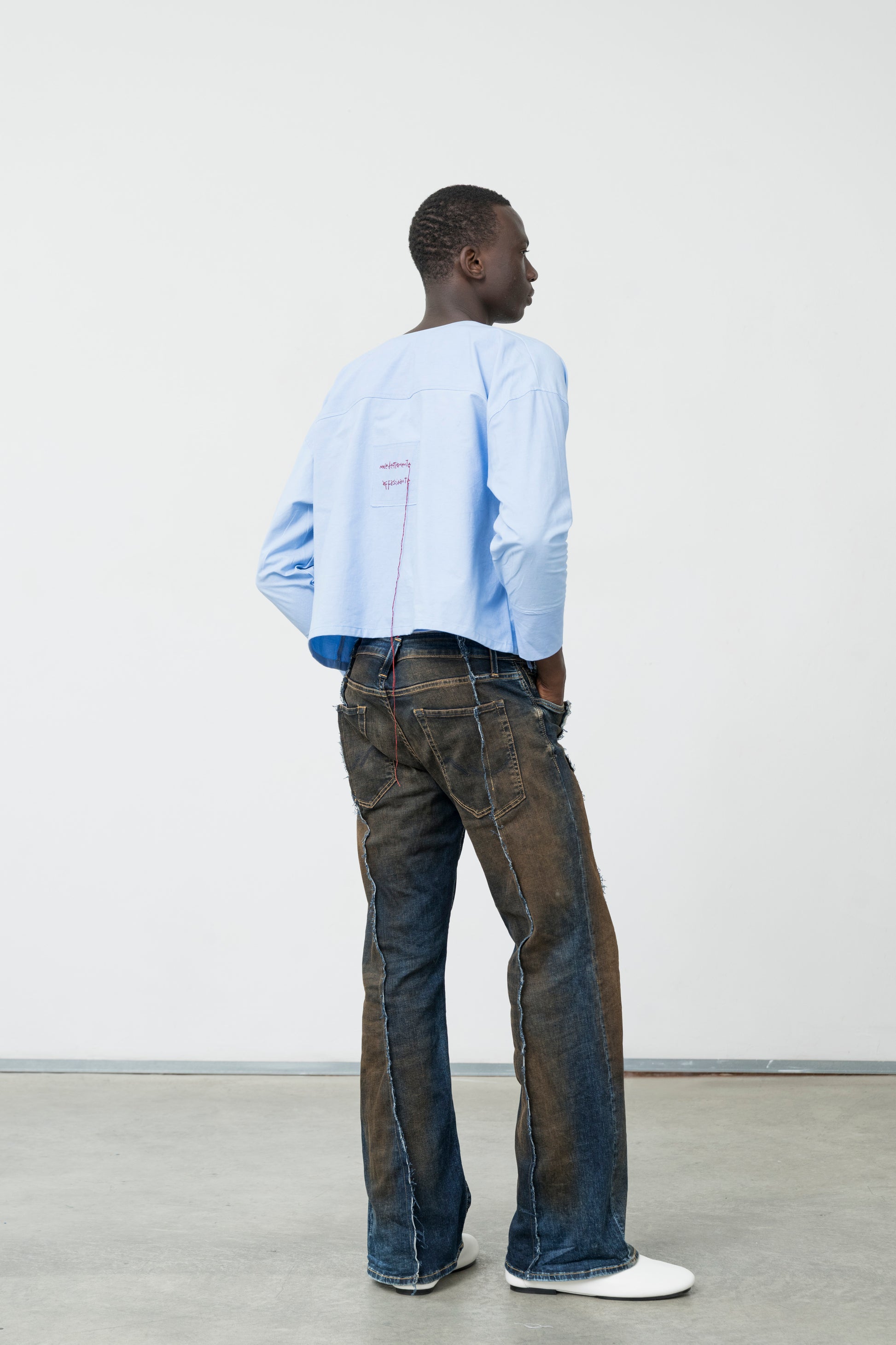 FADE DENIM PANTS