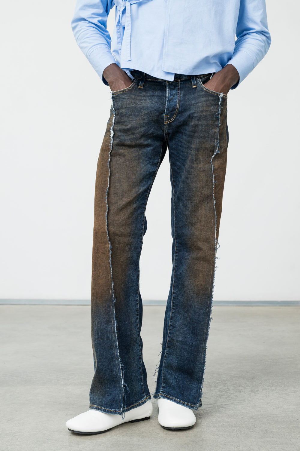 FADE DENIM PANTS