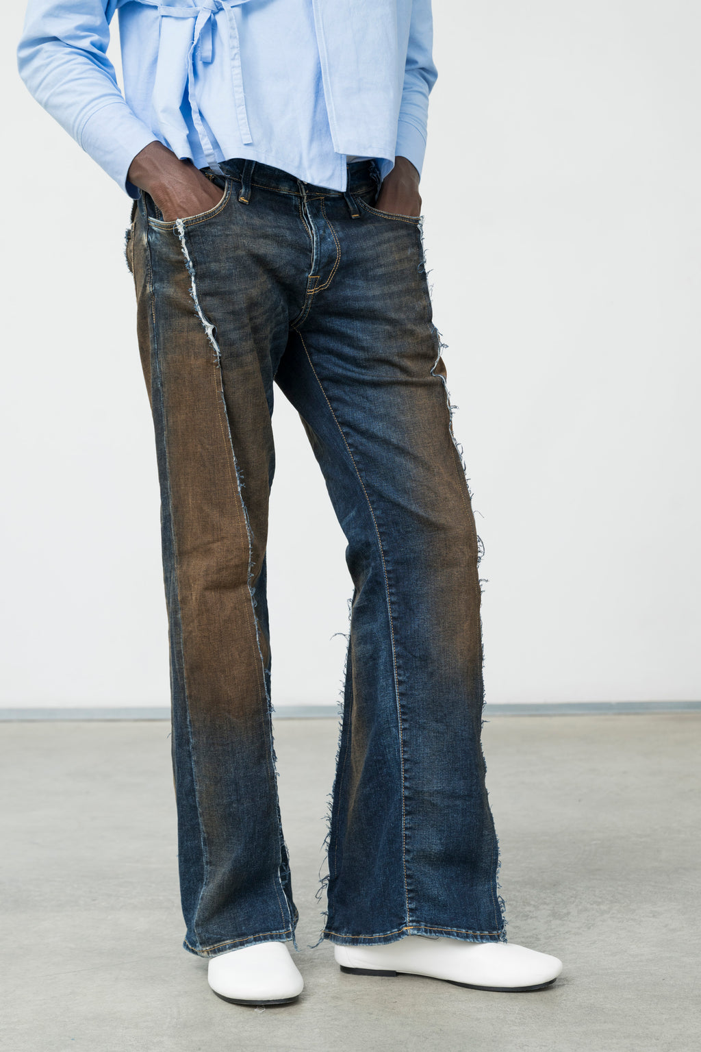 FADE DENIM PANTS