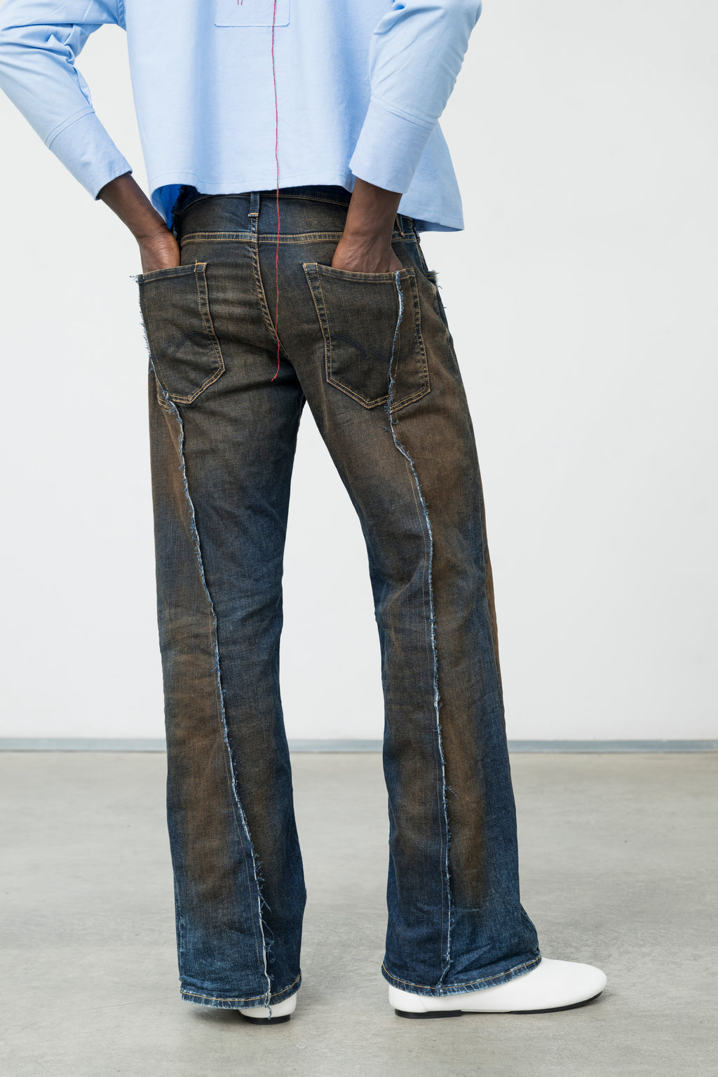 FADE DENIM PANTS