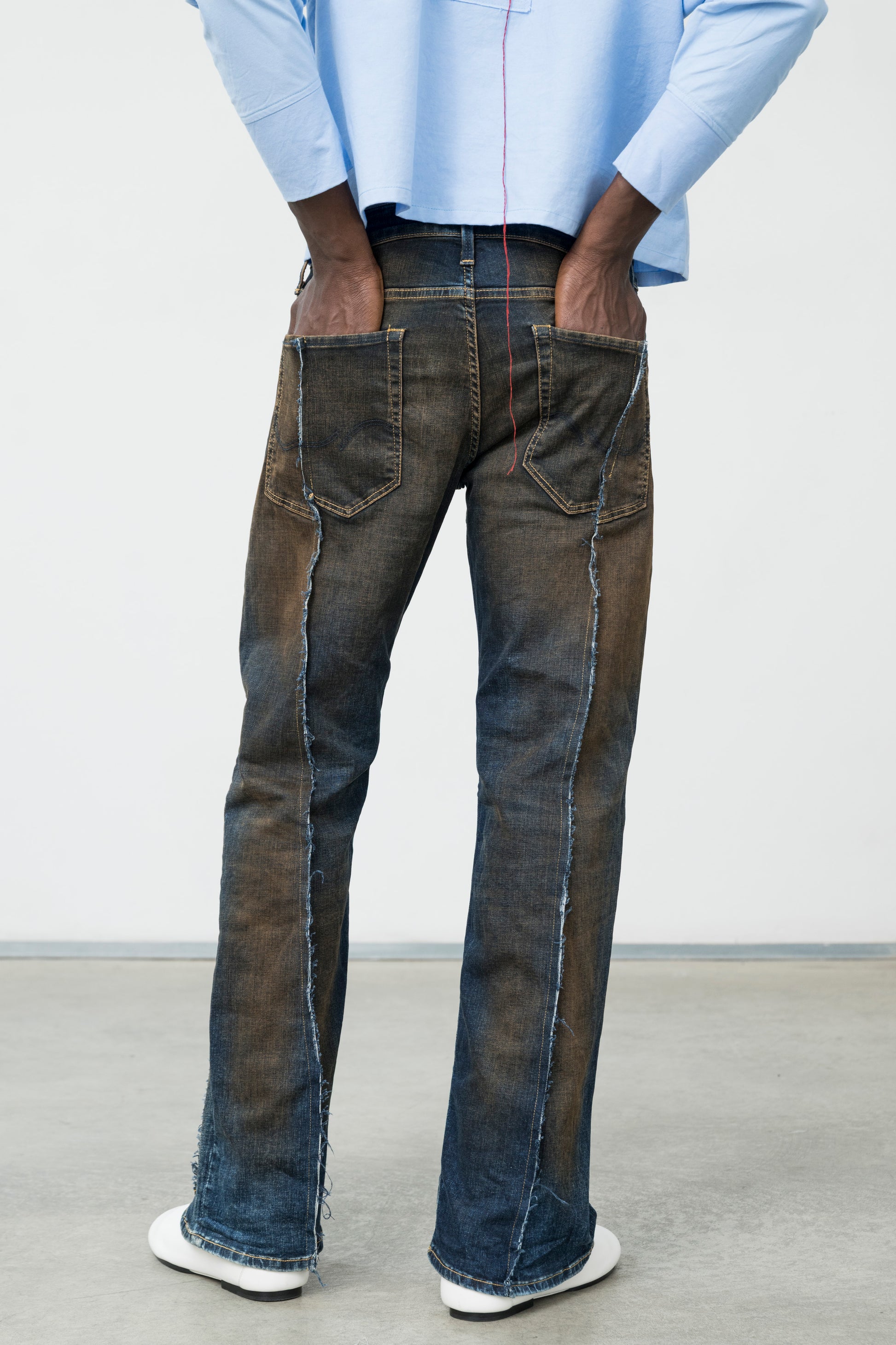 FADE DENIM PANTS
