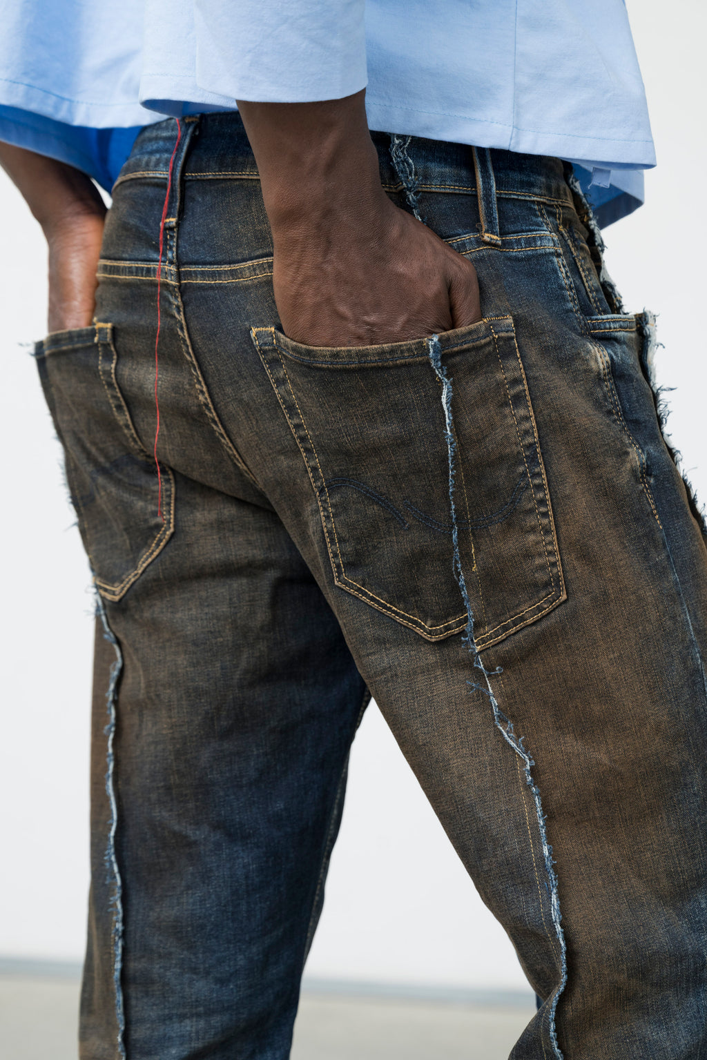 FADE DENIM PANTS
