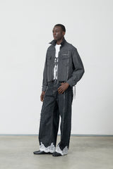 DECONSTRUCTED DENIM SHIRT