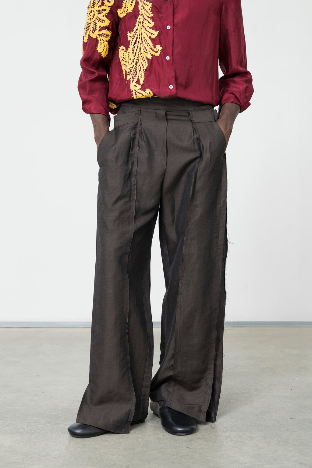DECONSTRUCTED SASTRE PANTS