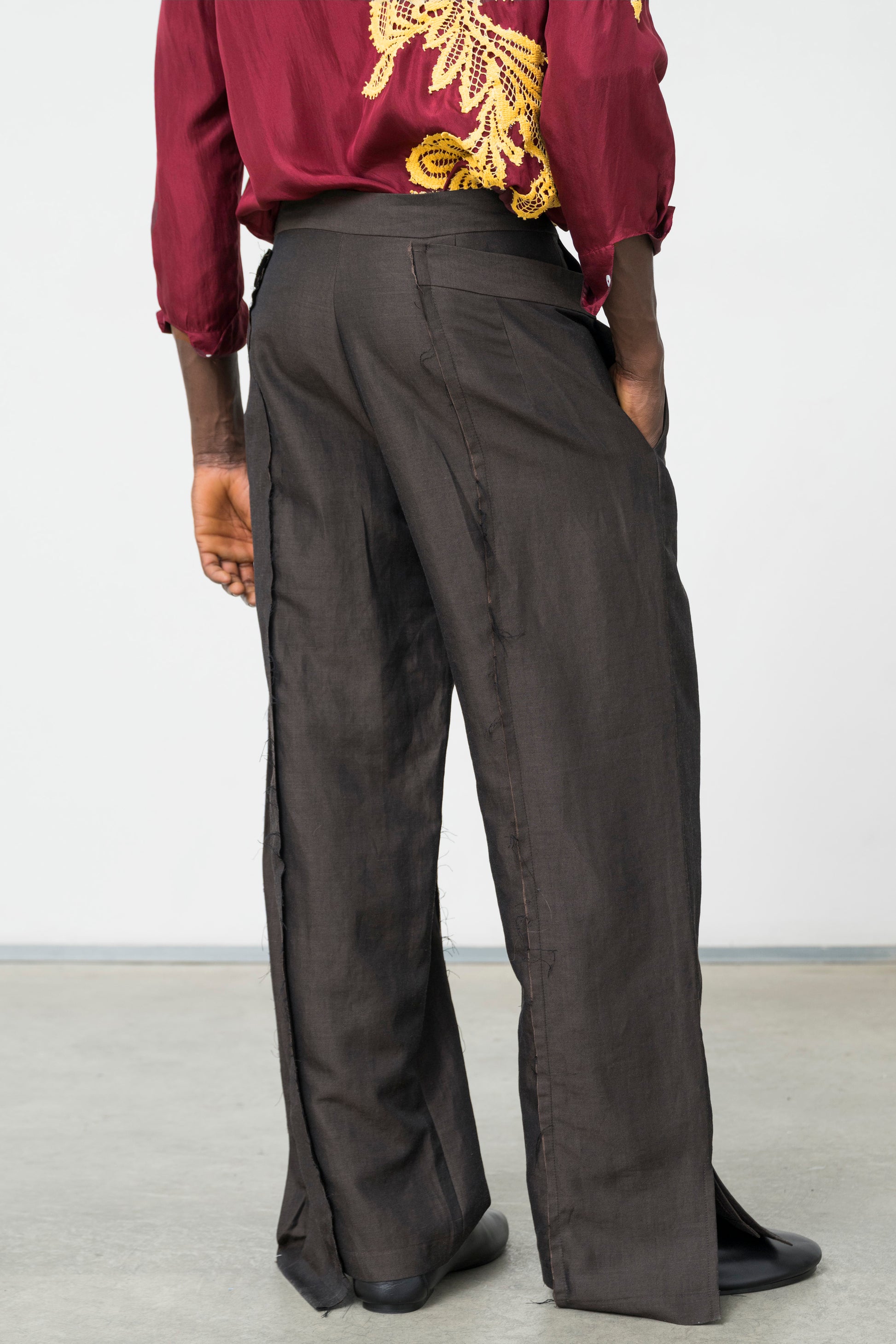 DECONSTRUCTED SASTRE PANTS