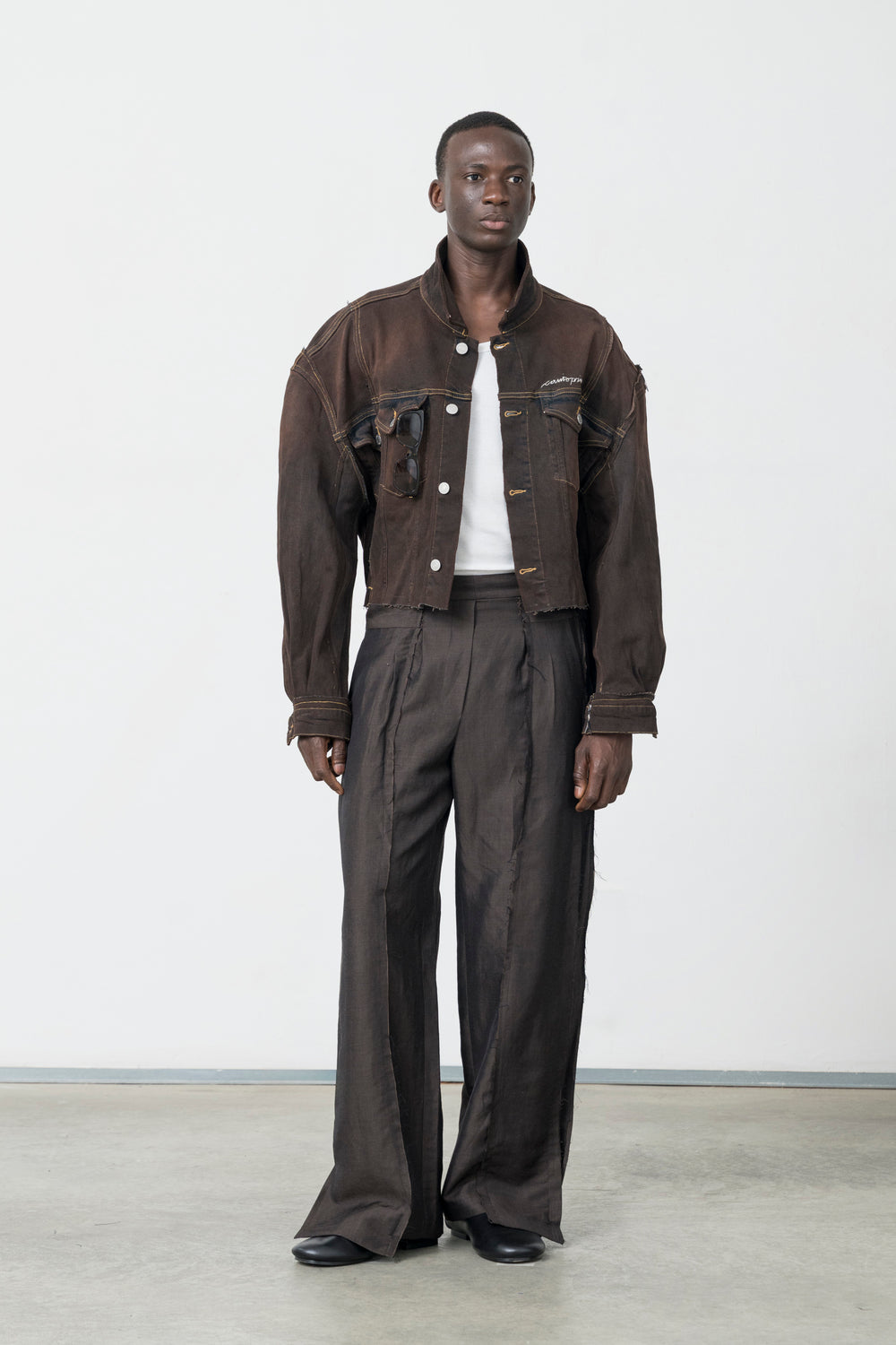 DECONSTRUCTED SASTRE PANTS