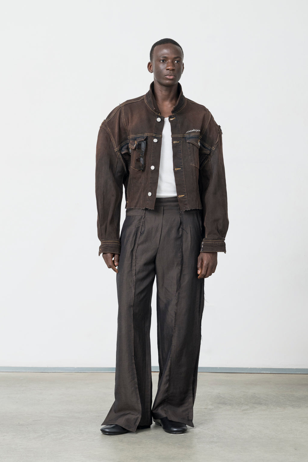 DECONSTRUCTED SASTRE PANTS