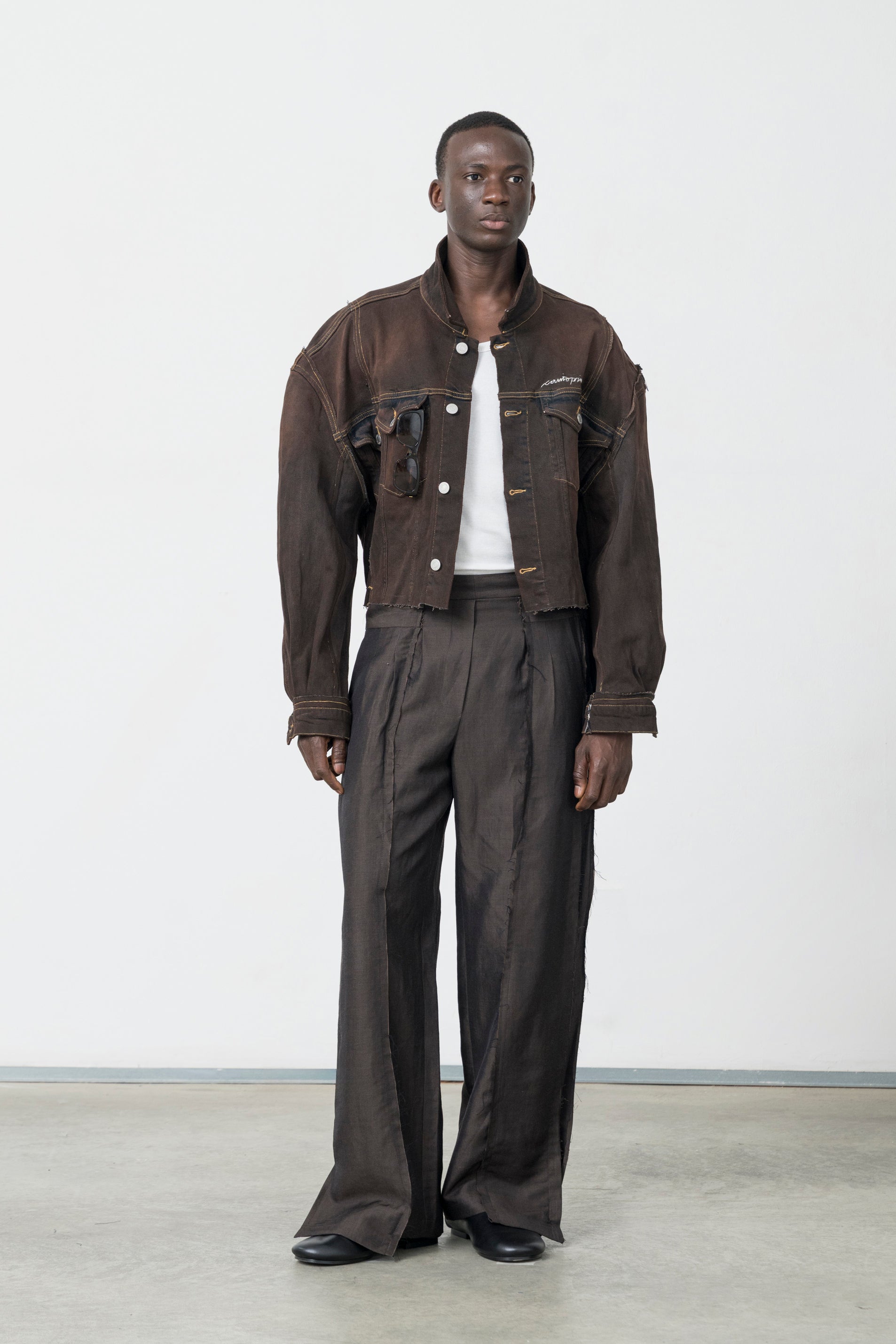 DECONSTRUCTED SASTRE PANTS