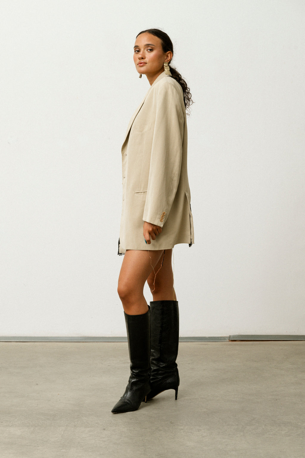 Allegoria Silk Blazer