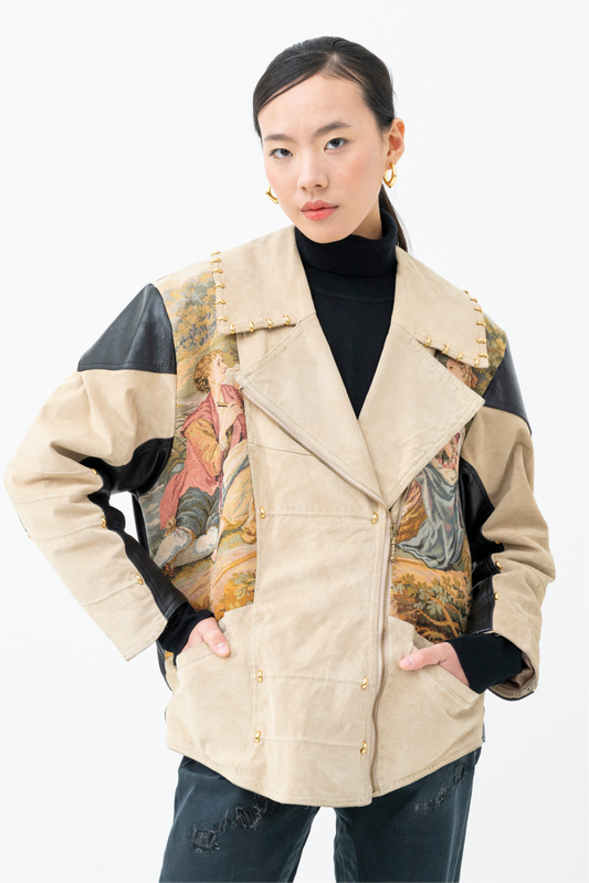 I POEMA LEATHER JACEKT